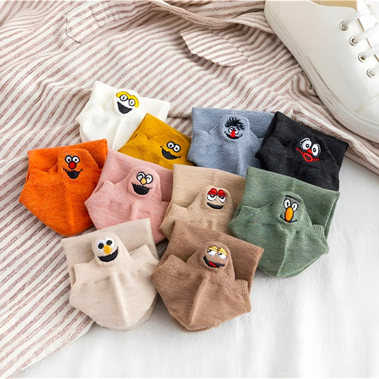 Happy-Go-Lucky Socks - Wavlynn