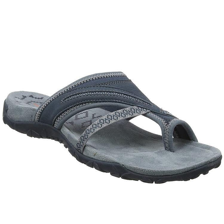 Women's comfort slippers Linden in neutral tones with cushioned supportive sole for daily comfort