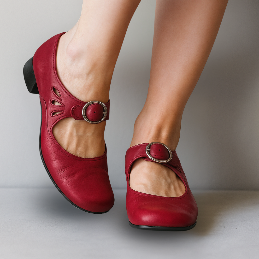Women's vegan leather comfort sandals with supportive footbed, neutral tone, modern minimalist design