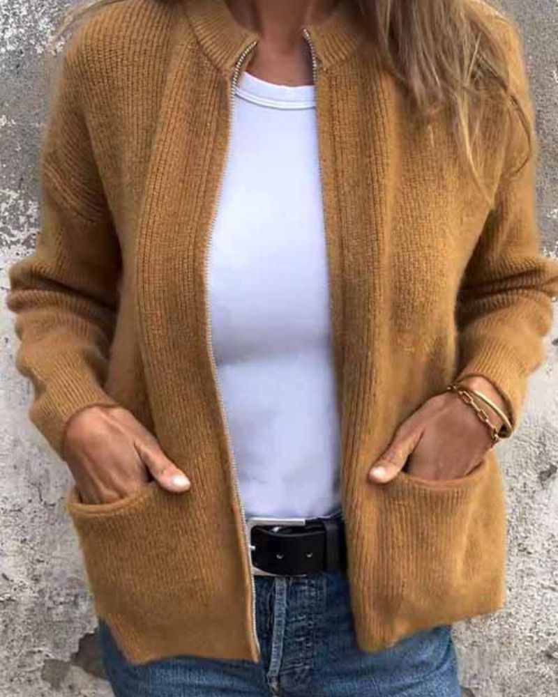 Lana soft relaxed-fit everyday cardigan lightweight layering piece with polished drape