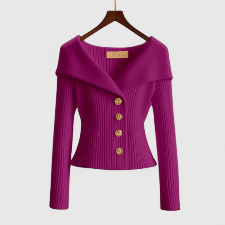 Addison elegant cardigan soft relaxed silhouette breathable knit perfect for layering casual polished looks