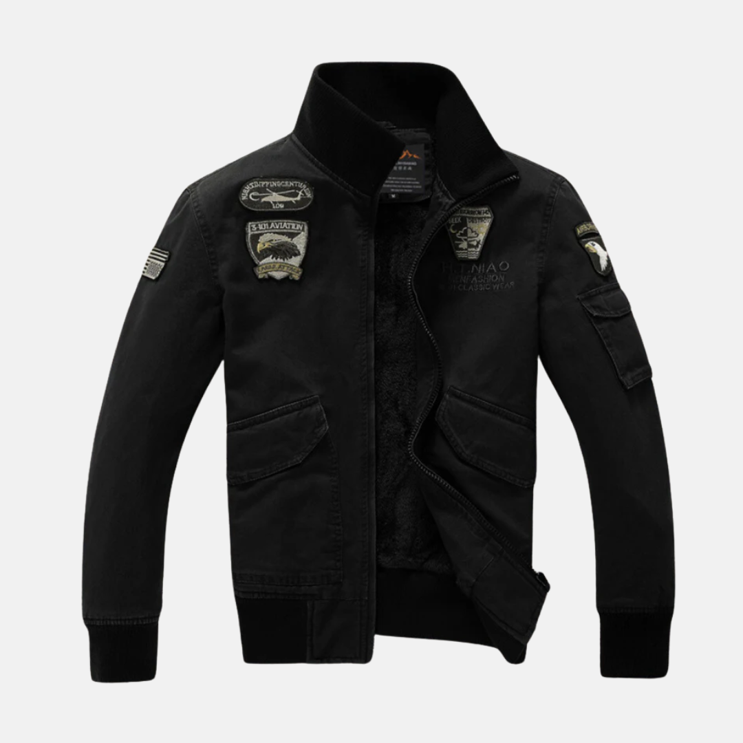 Lightweight Zipper Bomber Jacket For Men By Wavlynn, Casual Everyday Wear With Modern Durable Design