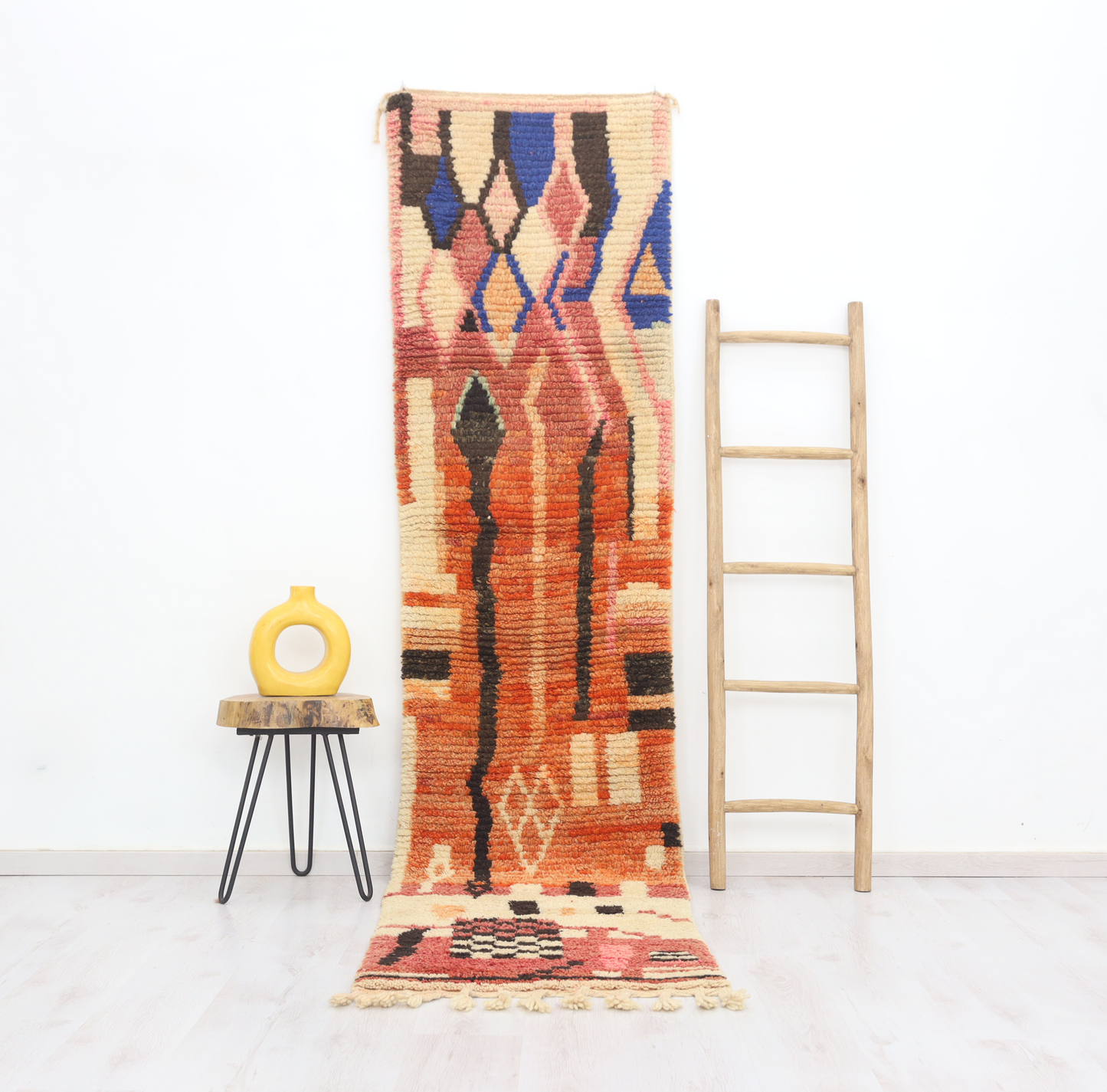 Adirbal Moroccan Rug 2'4" x 9'8" - Wavlynn