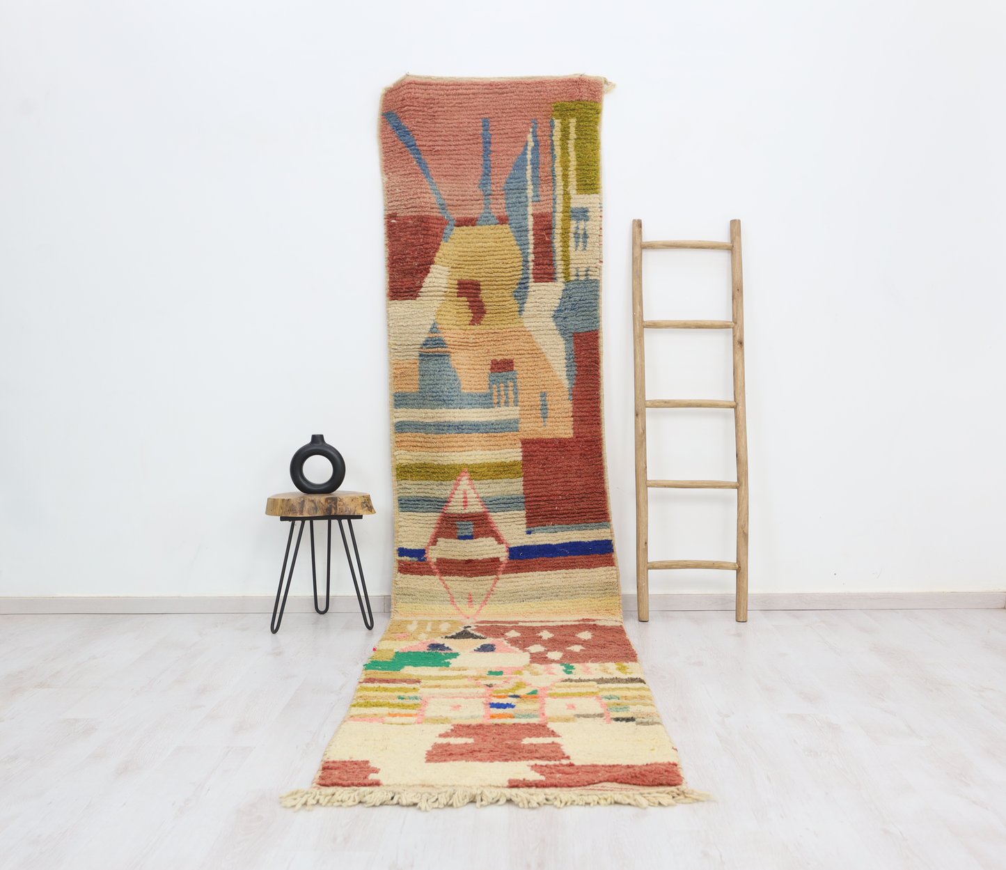 Lemsal Moroccan Rug 2'8" x 12'7" - Wavlynn