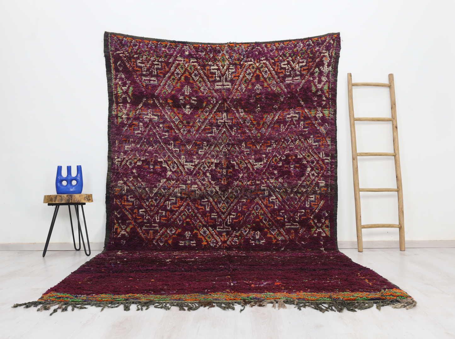 Arrawen Vintage Moroccan Rug 6'2" x 11'2" - Wavlynn