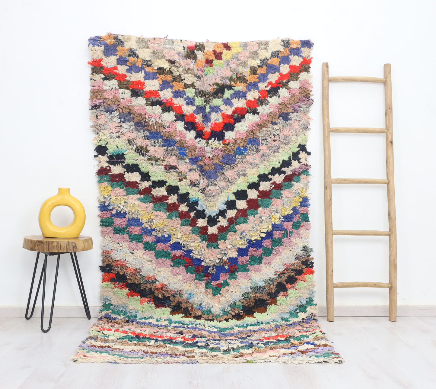 Tekya Moroccan Rug 4'1" x 8'0" - Wavlynn