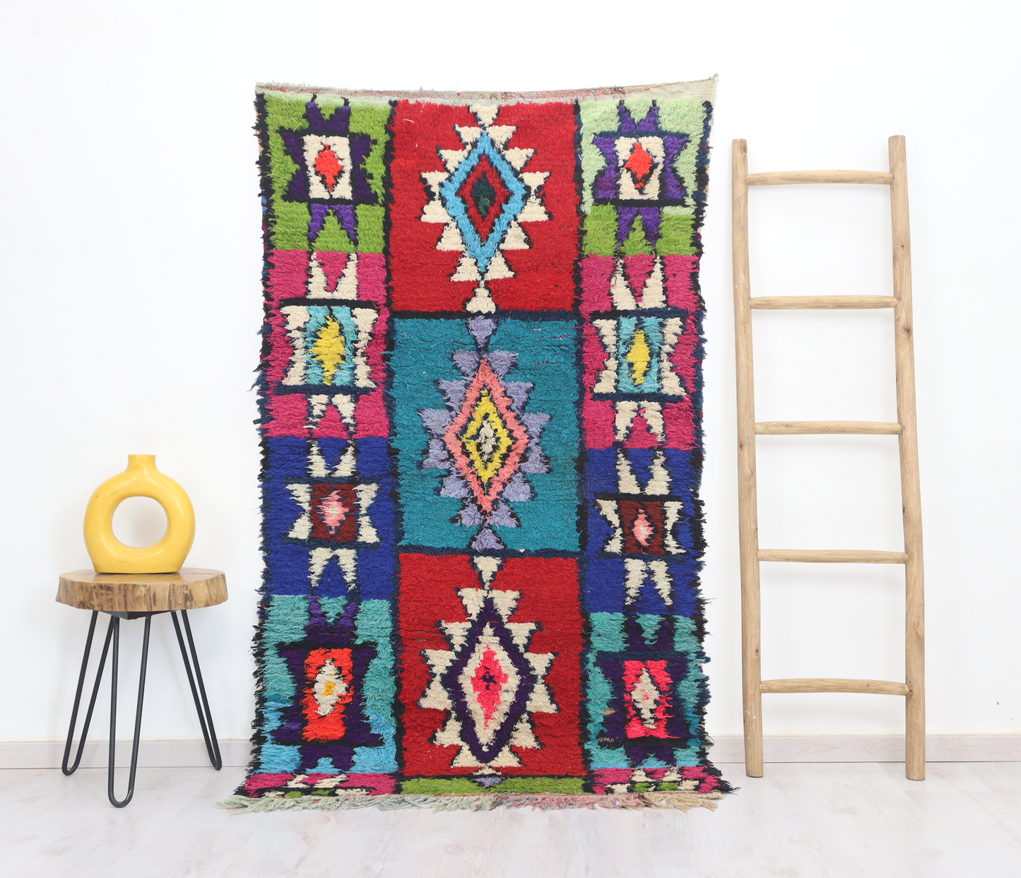 Sekina Moroccan Rug 3'3" x 6'2" - Wavlynn