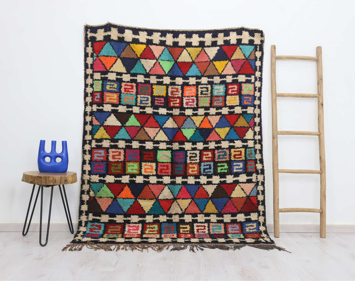 Tirza Moroccan Rug 4'7" x 6'2" - Wavlynn