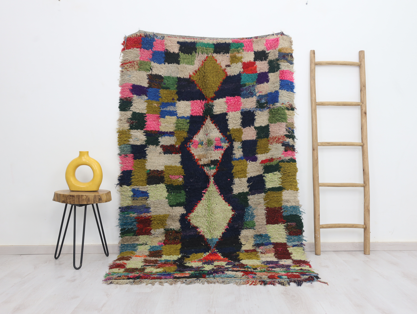 Tighermt Moroccan Rug 4'2" x 7'0" - Wavlynn