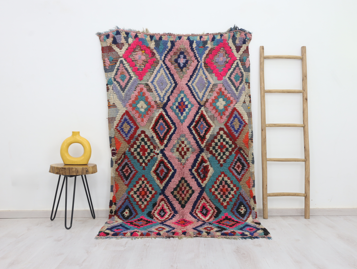 Tafukt Moroccan Rug 4'1" x 6'8" - Wavlynn