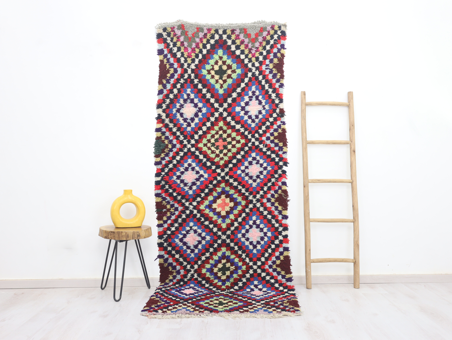 Aferhoun Moroccan Rug 2'9" x 8'3" - Wavlynn