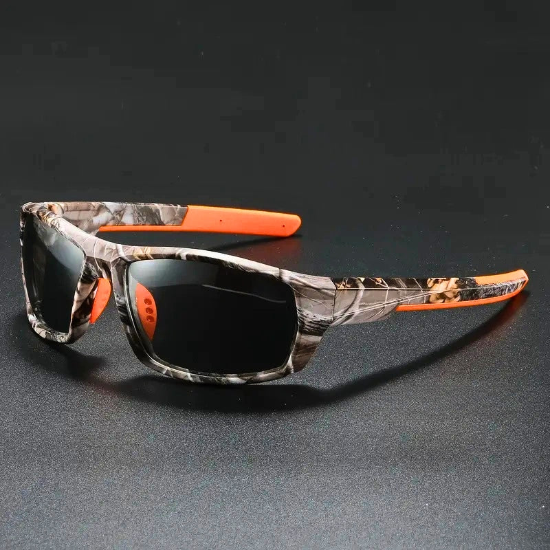 Hawkmoor polarized wraparound sunglasses with UV400 glare-blocking lenses for outdoor performance