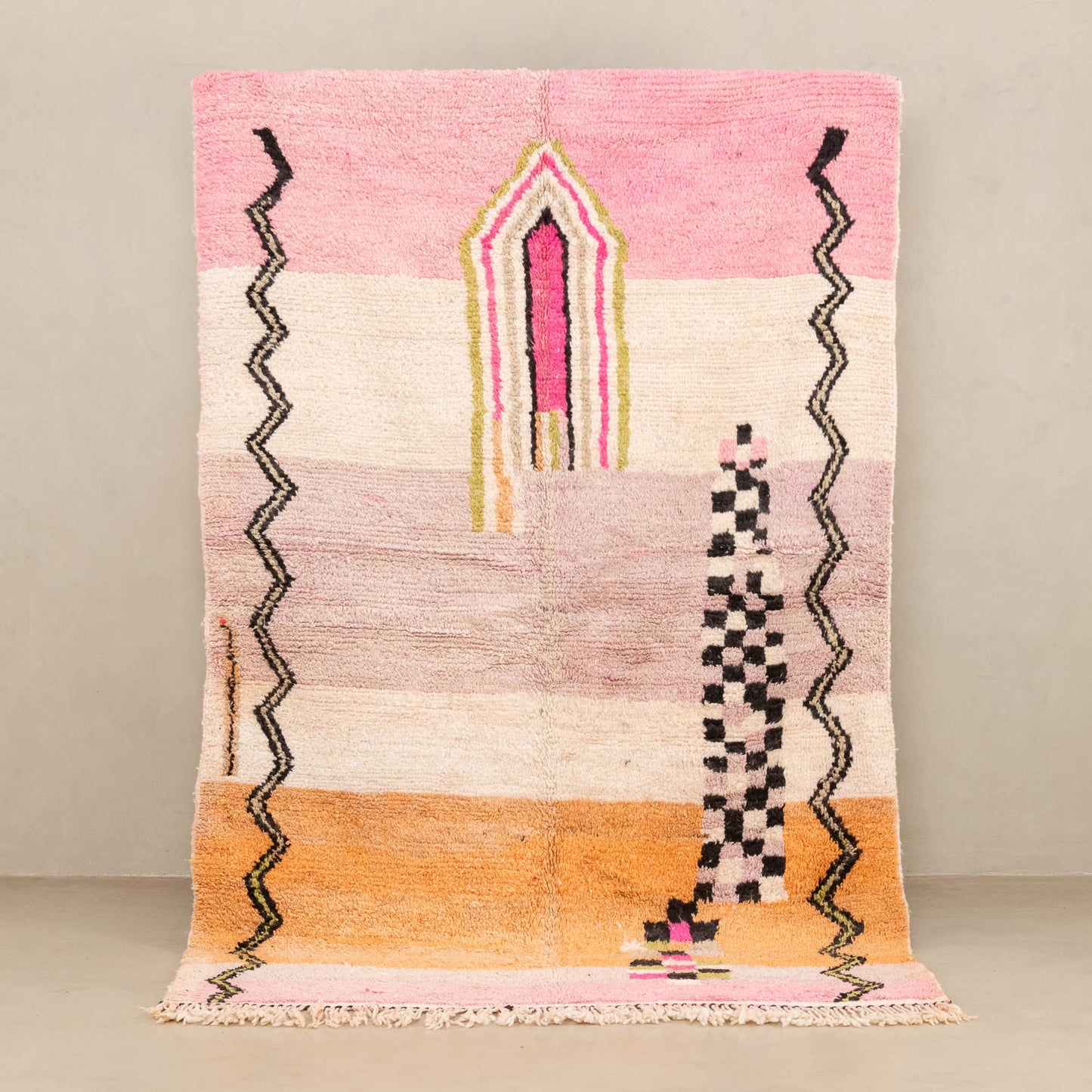 Safiyah - vintage boujad rug - Wavlynn