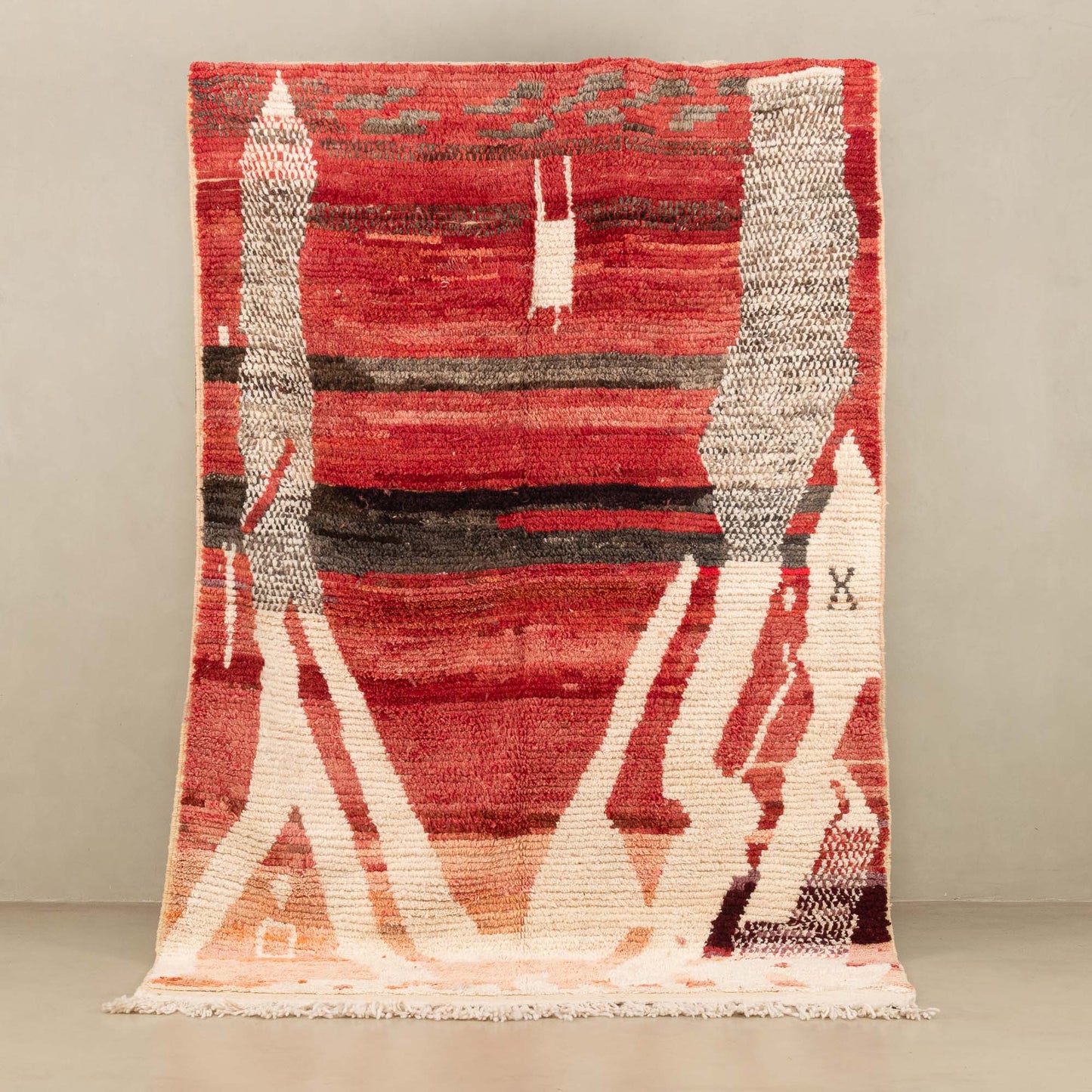 Rawia - vintage boujad rug - Wavlynn