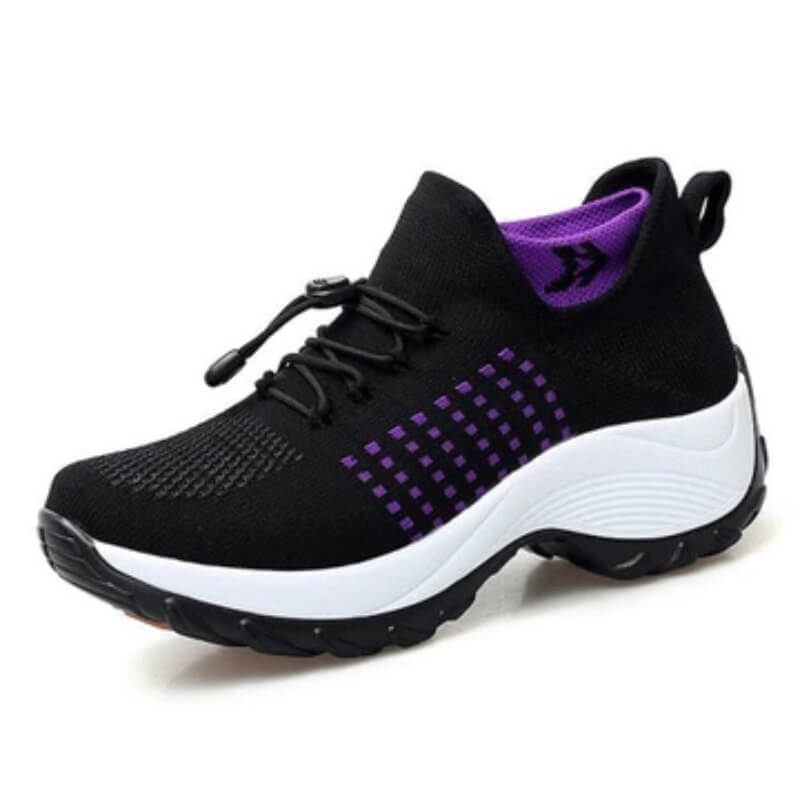 OrthoLuxe orthopedic comfort shoes neutral tones wide-fit design with arch support for pain-free mobility