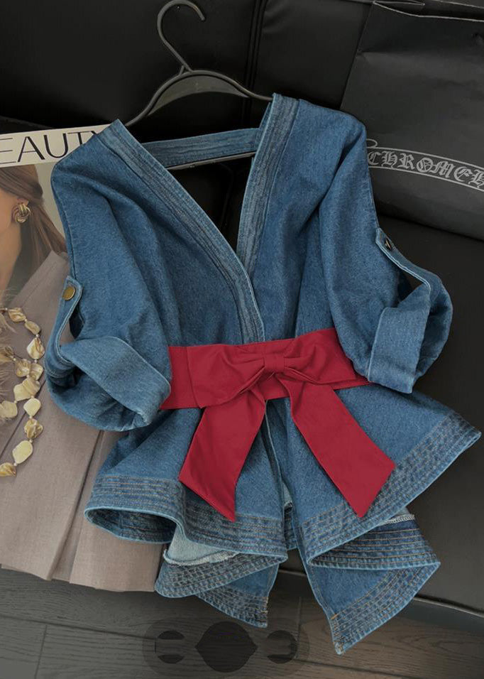 LUVCES Ensemble Bébé Fille 3 Pièces - Haut Volants Nœud + Short Volants + Béret - Été