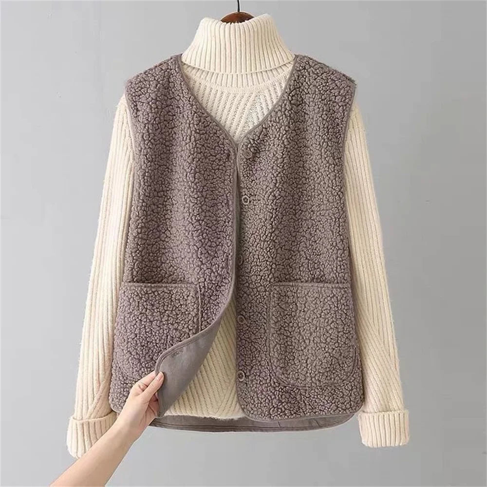 Harper classic cardigan neutral tones relaxed silhouette soft breathable knit for effortless everyday layering