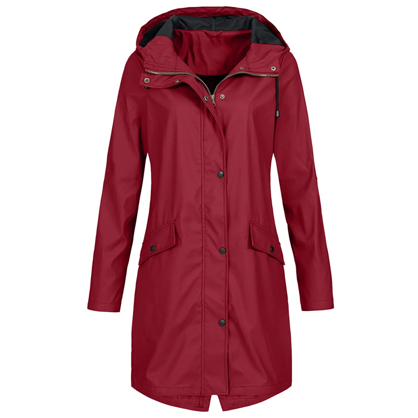 Wavlynn Karla women's insulated winter coat with fur-lined interior, sleek silhouette for all-weather style