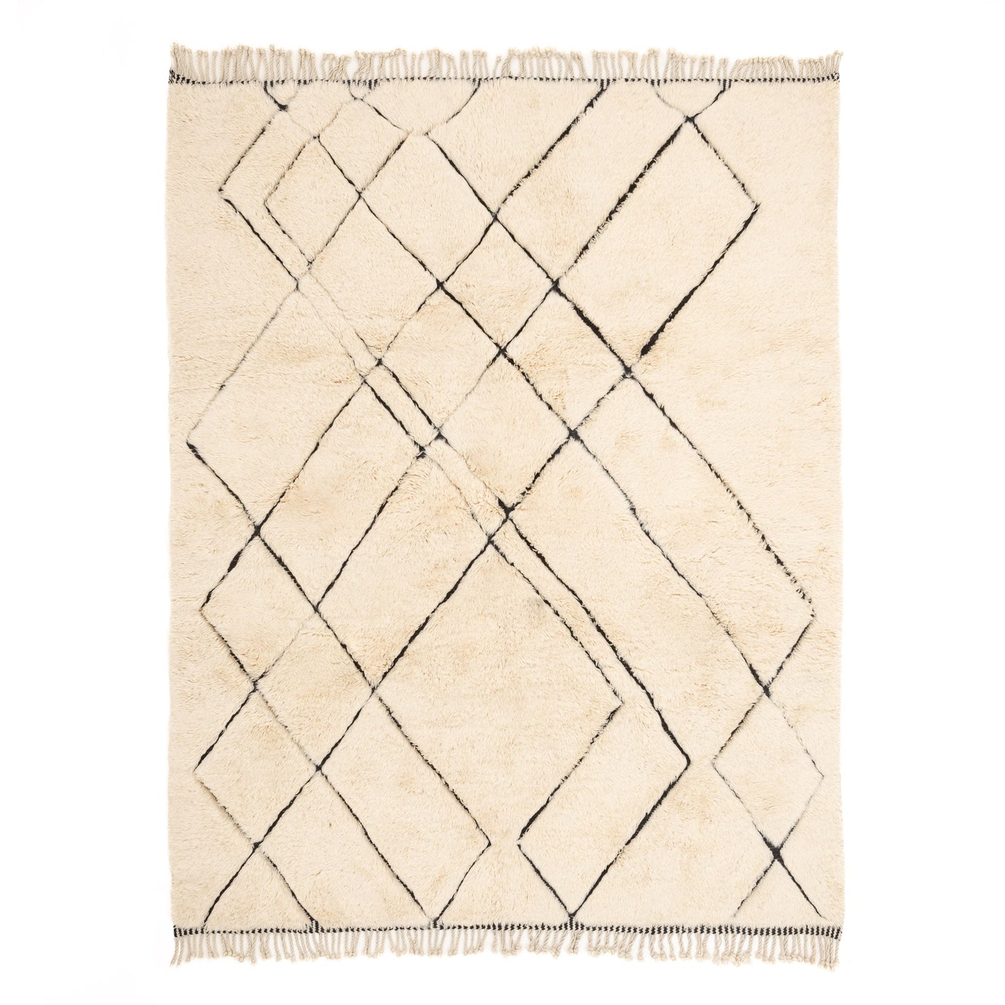Tangle - Luxury Shag Moroccan Rug - Wavlynn