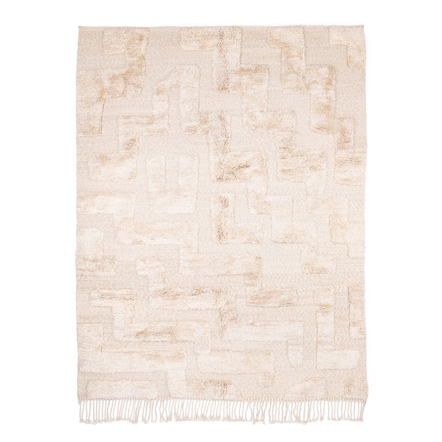 Tahra - Luxury Shag Moroccan Rug - Wavlynn