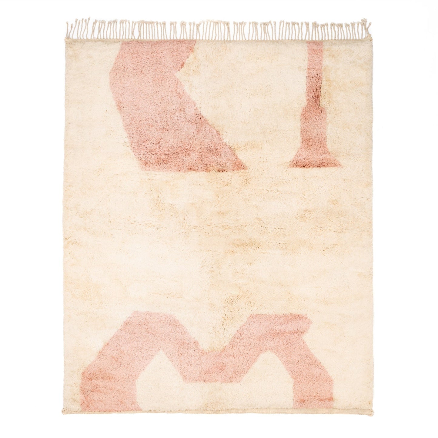 Soft Echoes - Luxury Shag Moroccan Rug - Wavlynn