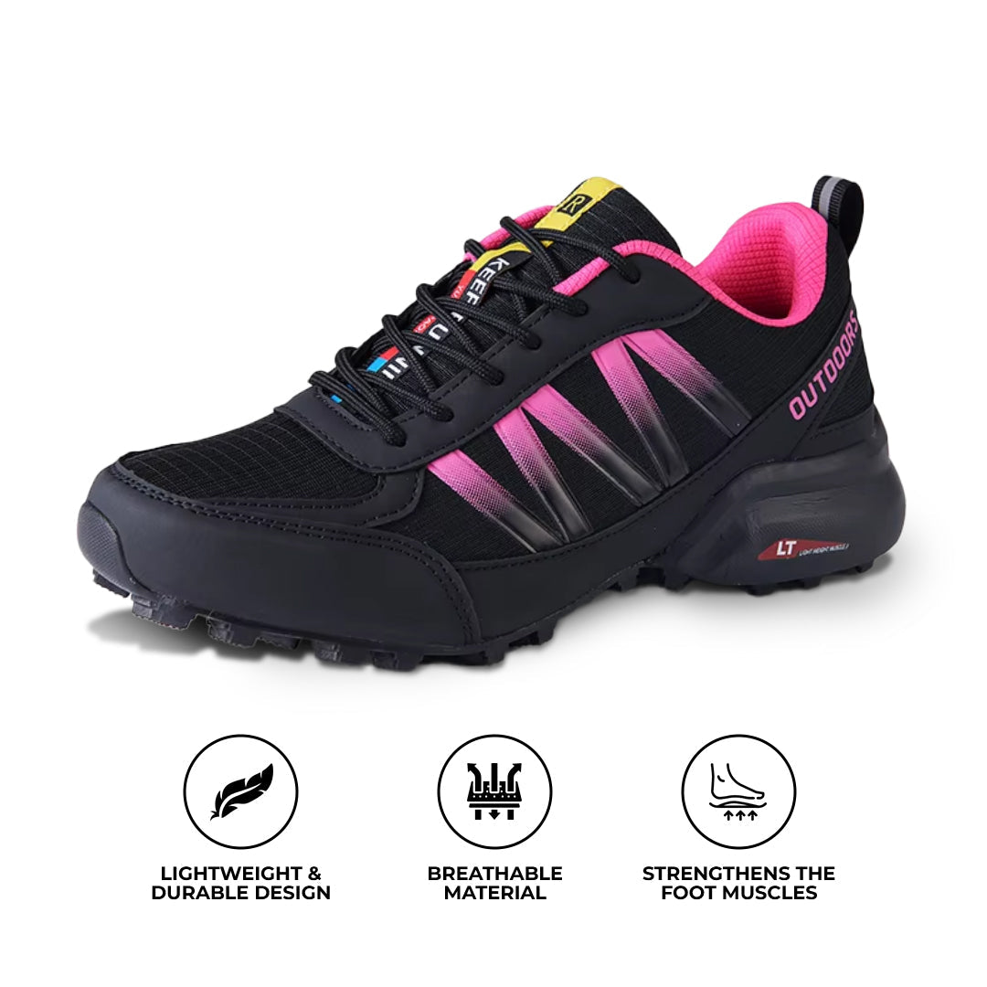 Wavlynn Hike Balance Fuse ultralight breathable walking shoes with flexible sole and roomy toe box