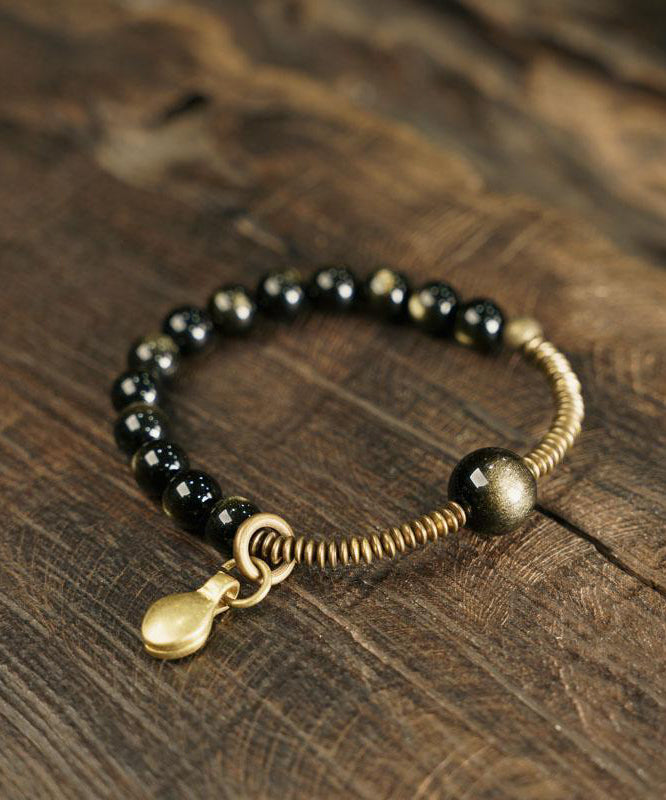 Bracelet Γ breloques original en alliage de verre - Wavlynn