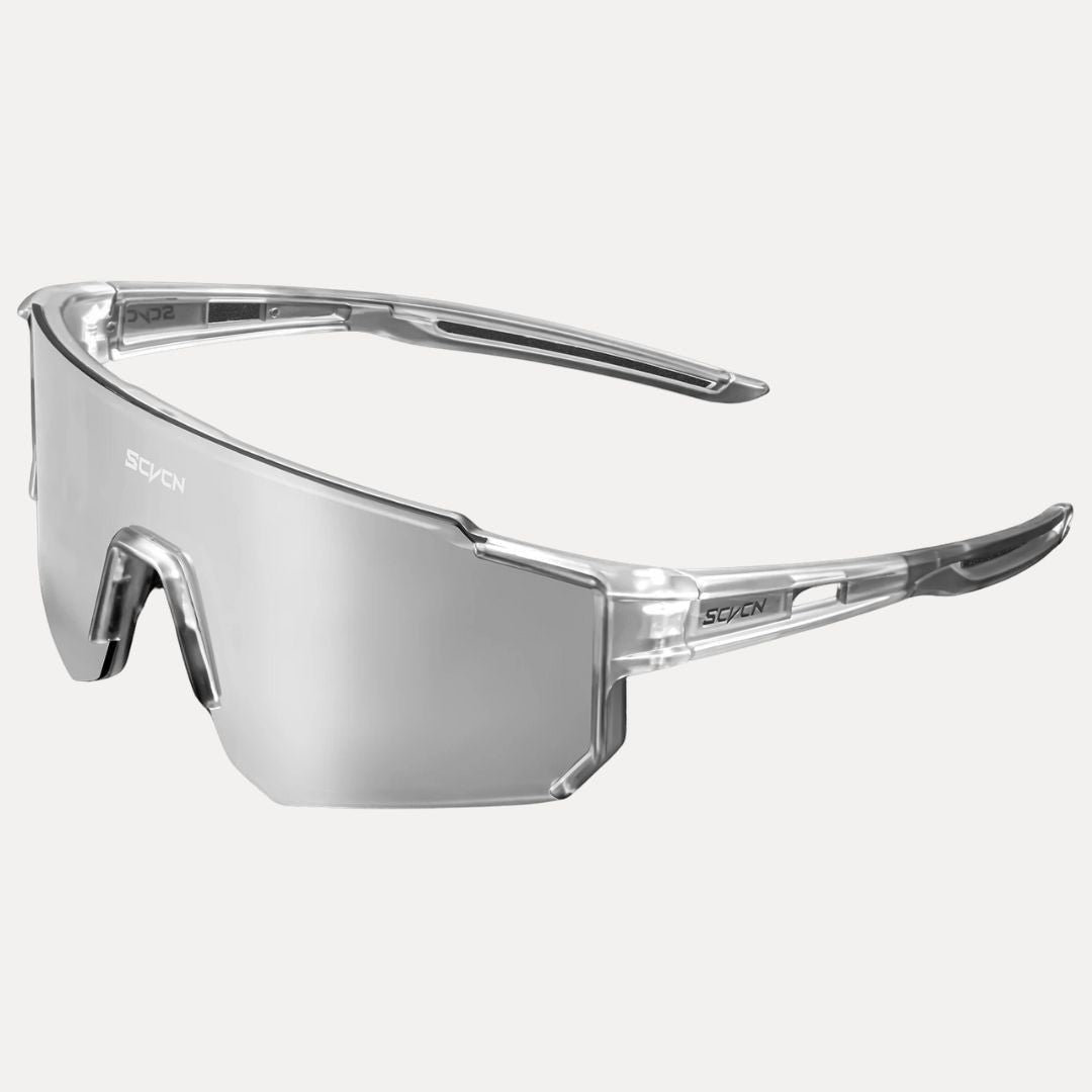 ProShield cycling sunglasses UV400 wraparound frame aerodynamic anti-glare windproof sport eyewear