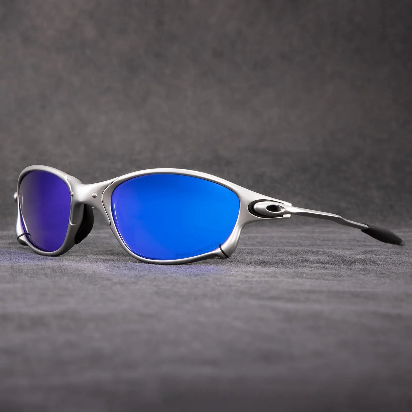 Skyline matte black polarized sunglasses with UV400 protection, lightweight durable frames for active outdoor lifestyle