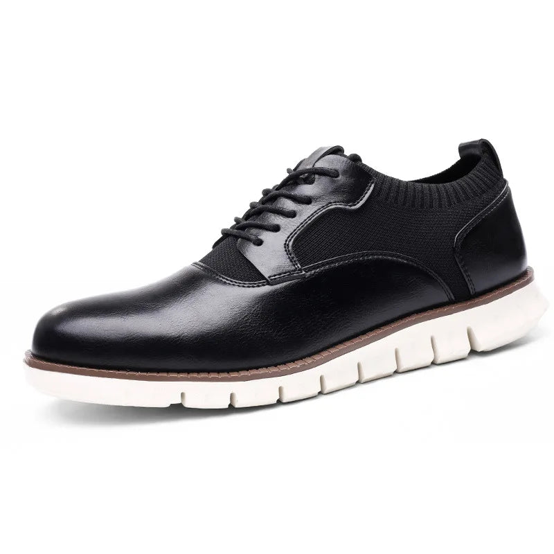 Mercer Oxford shoe tan leather classic lace-up silhouette with cushioned EVA sole for all-day comfort