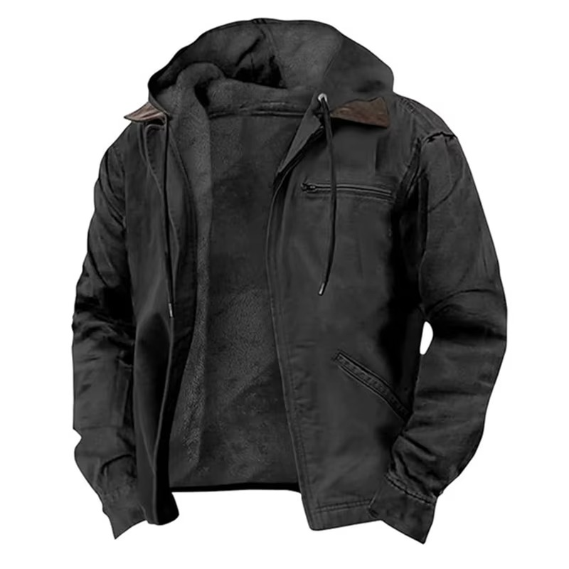 Lightweight Zipper Bomber Jacket For Men By Wavlynn, Casual Everyday Wear With Modern Durable Design main image 0