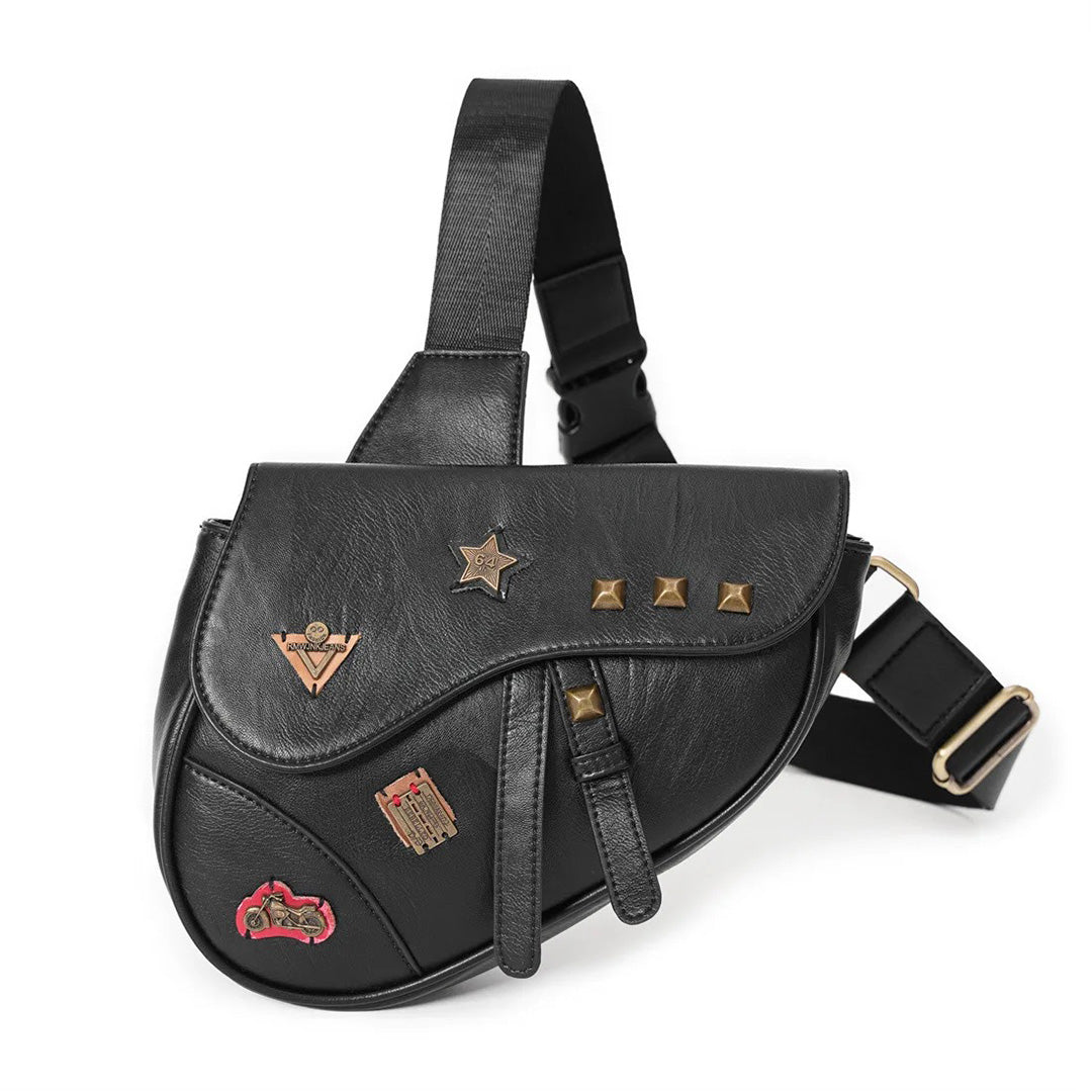Concrete Frontier Saddle Bag - Wavlynn