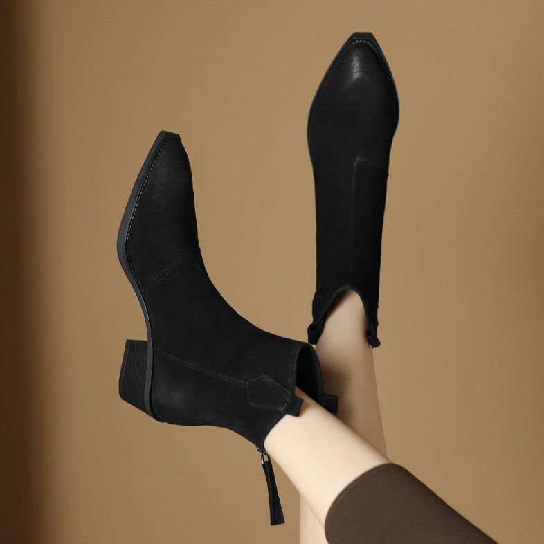Marley classic boots sleek silhouette leg-elongating design versatile everyday style