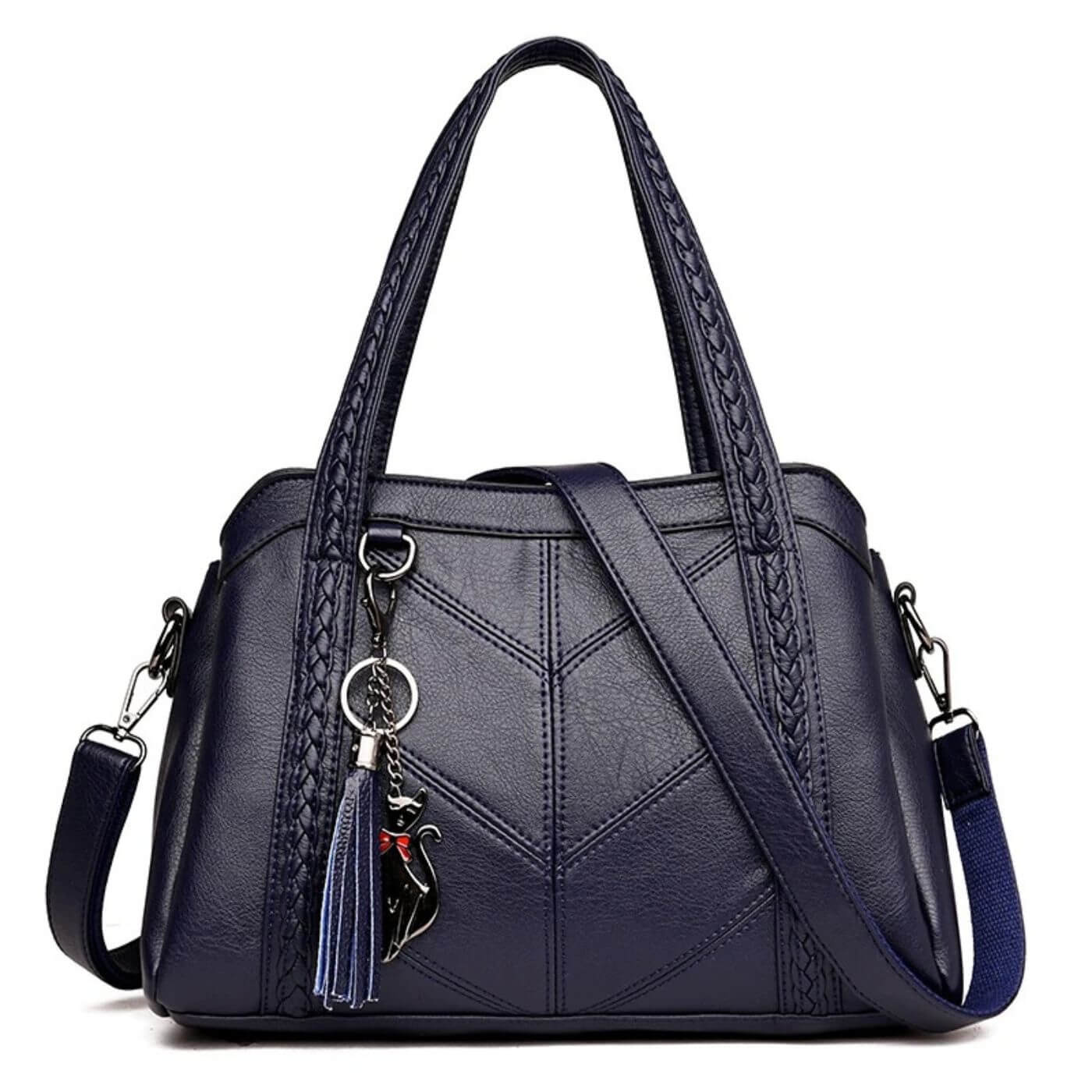 Felina Premium women's tote bag in classic neutral, spacious structured design with elegant finishing