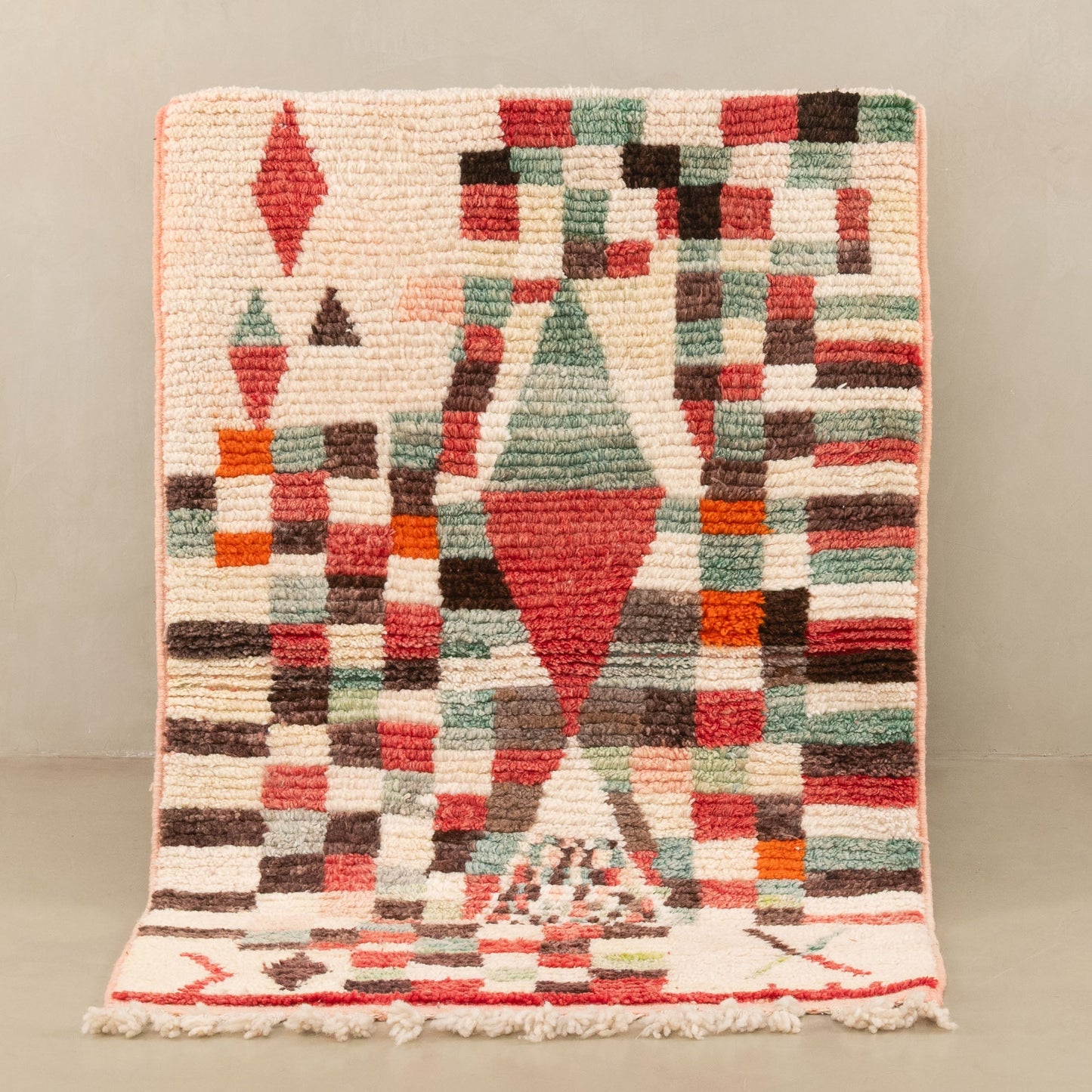 bader - vintage boujad rug - Wavlynn