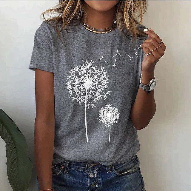 White classic crew neck summer tee with lightweight breathable fabric and clean relaxed fit