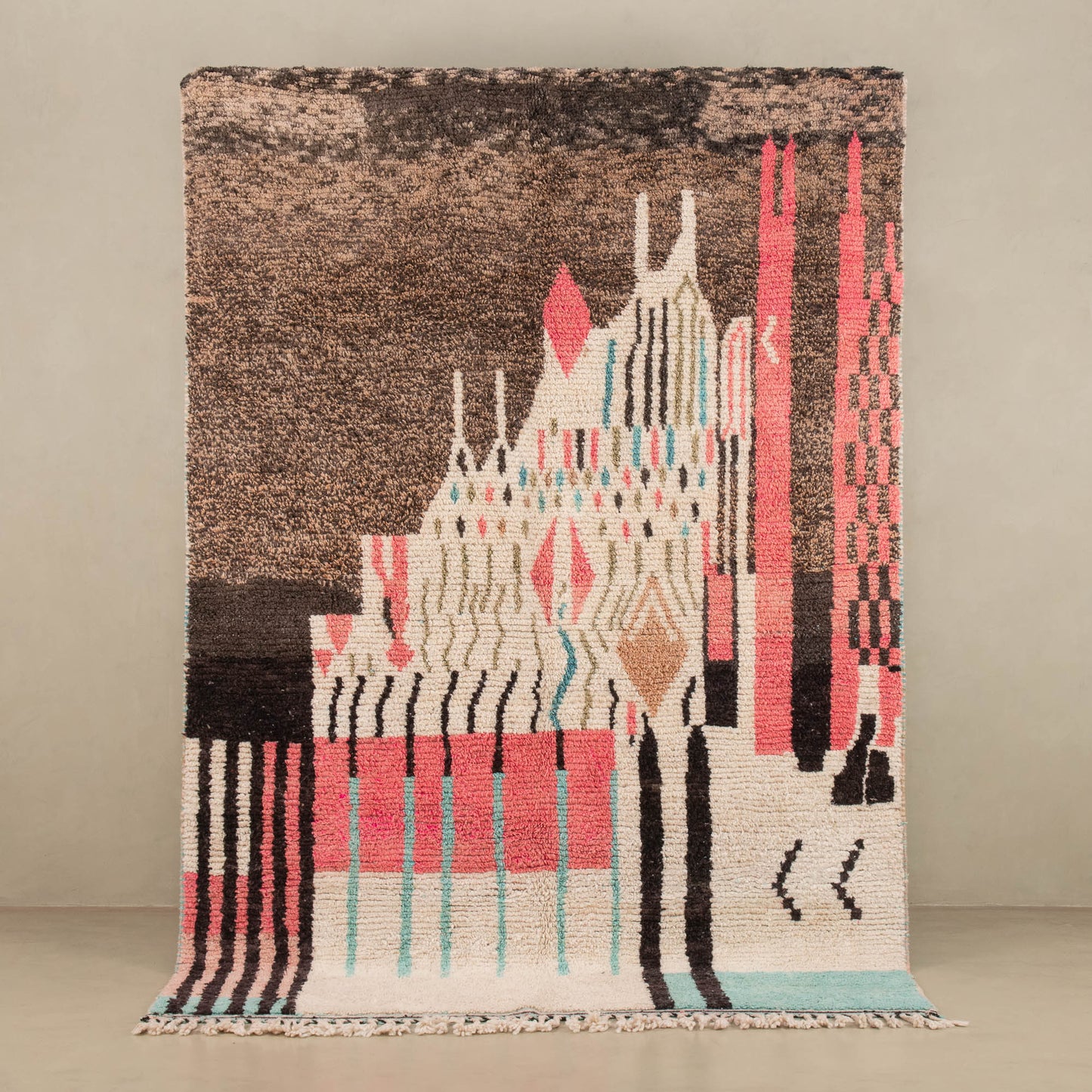 Fouziya - vintage boujad rug - Wavlynn