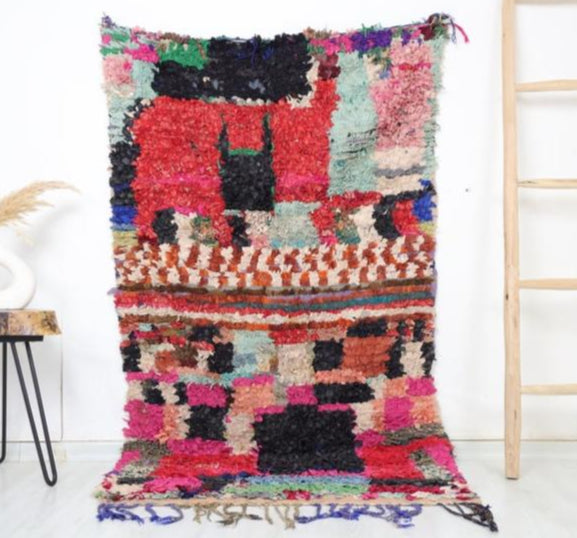 Siman Moroccan Rug 3'4" x 5'7" - Wavlynn