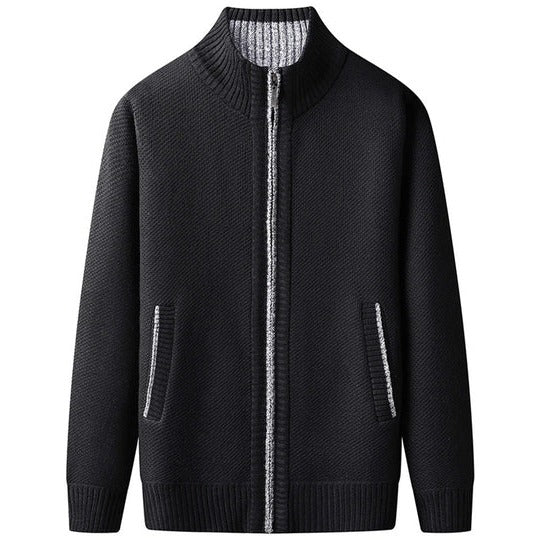 Men's straight fit zip-up vest full-length zipper closure versatile everyday outerwear layering essential