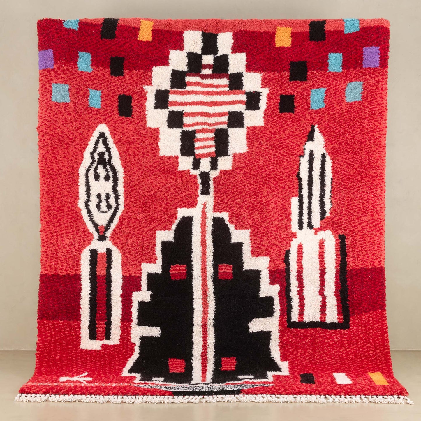 karaz - Beni ourain rug - Wavlynn