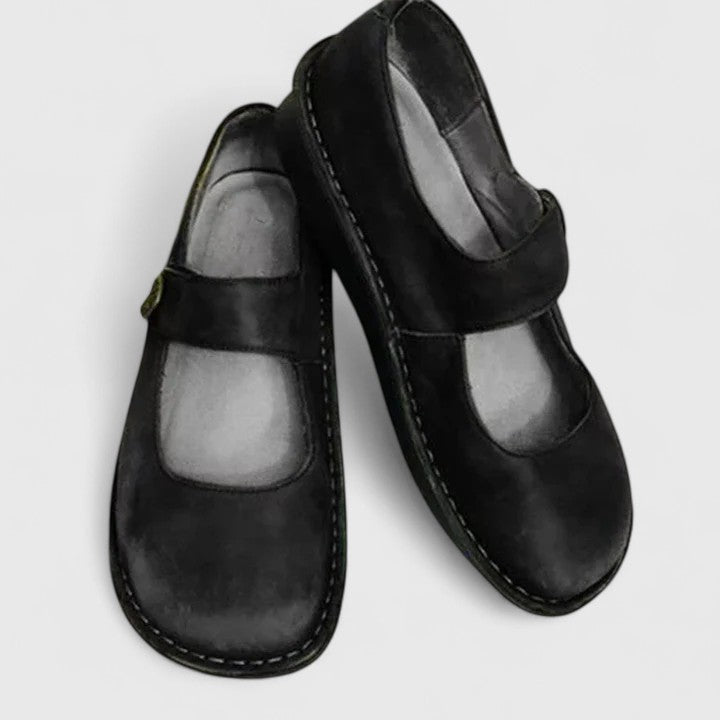 Women's Danielle comfort slip-on shoes in neutral tones with cushioned comfort support and classic silhouette
