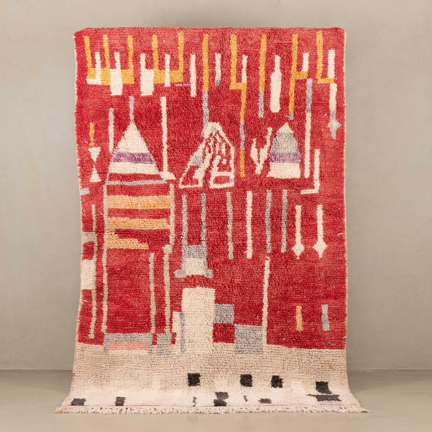 Nariman - vintage boujad rug - Wavlynn