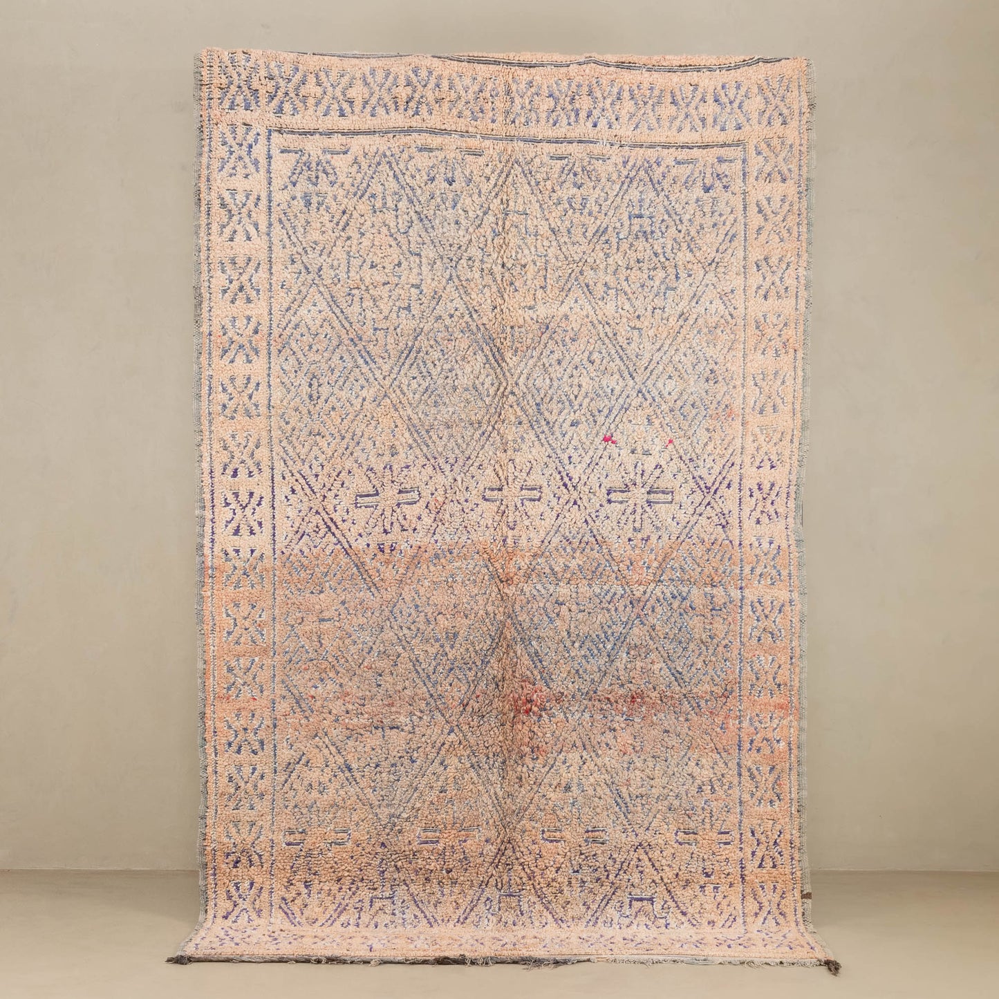 Nassil - vintage beni mguild rug - Wavlynn