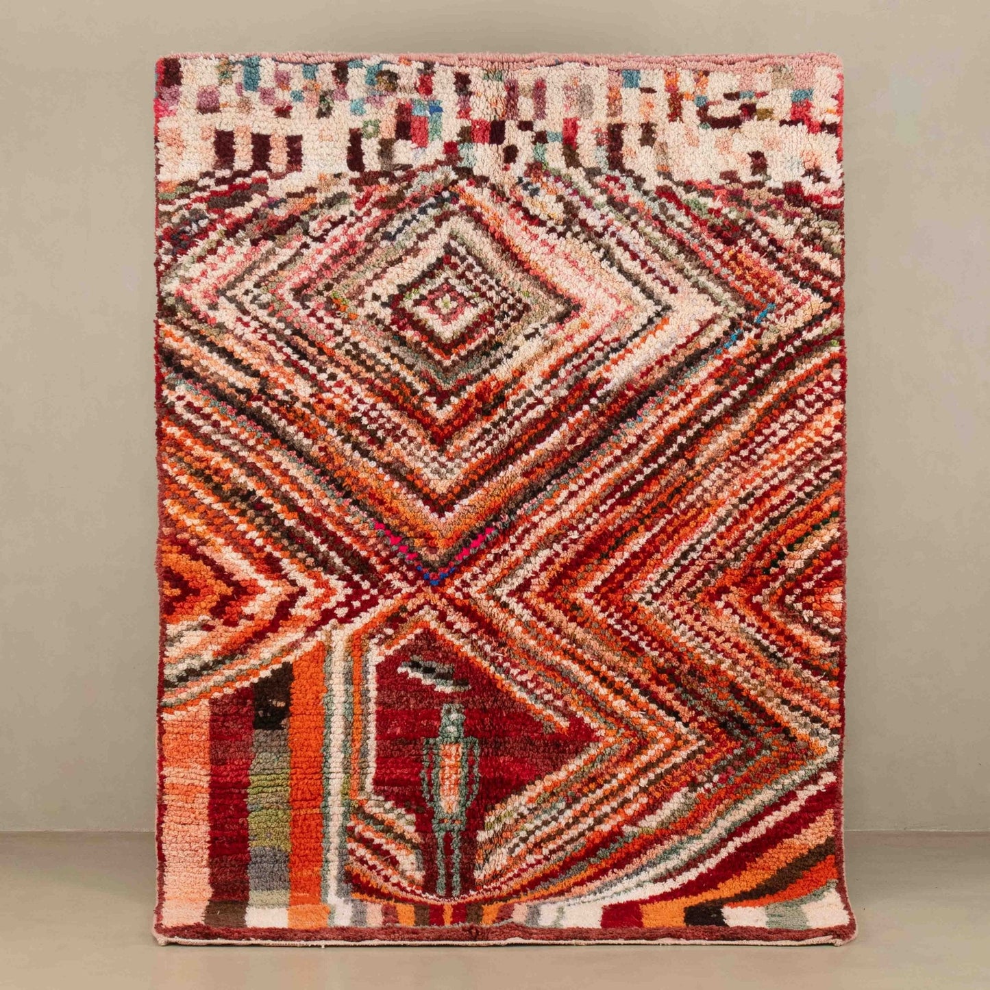 Rafiaa - vintage boujad rug - Wavlynn