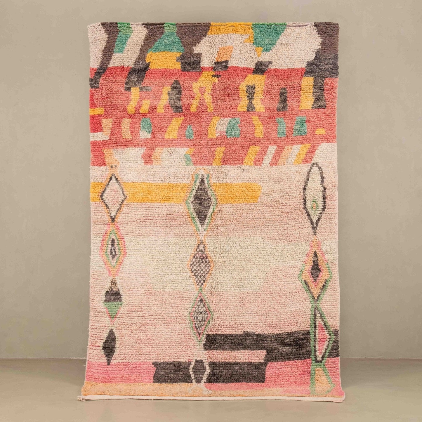 Rahifa - vintage boujad rug - Wavlynn