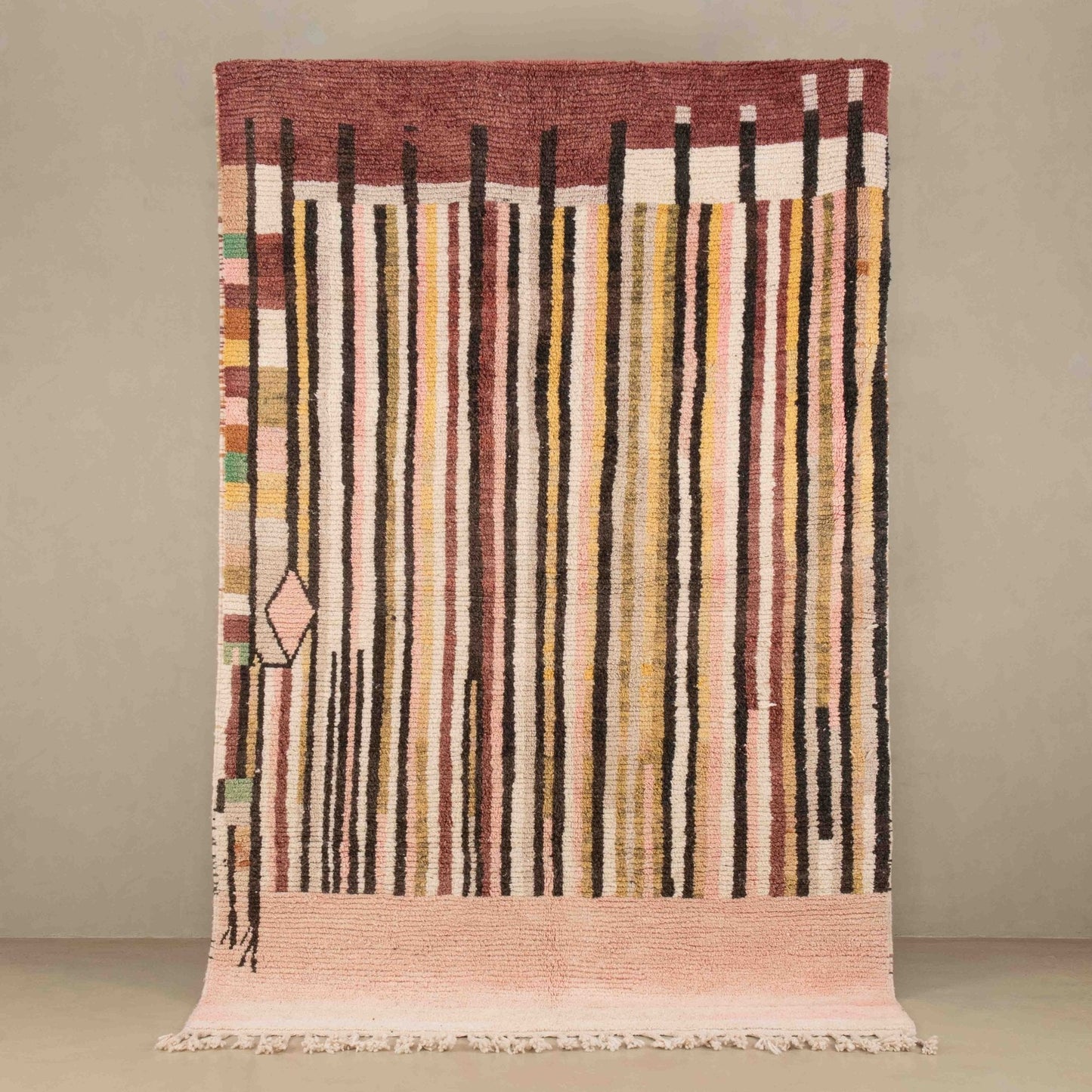 Sanaâ - vintage boujad rug - Wavlynn