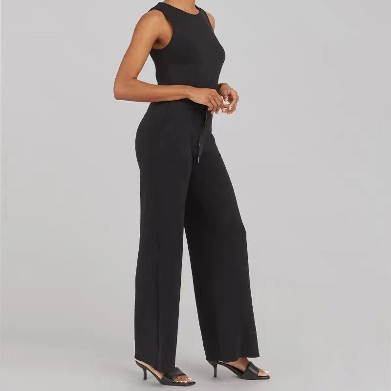 Rosalie™ limited edition women's jumpsuit sleek minimalist silhouette with luxurious tailored fit