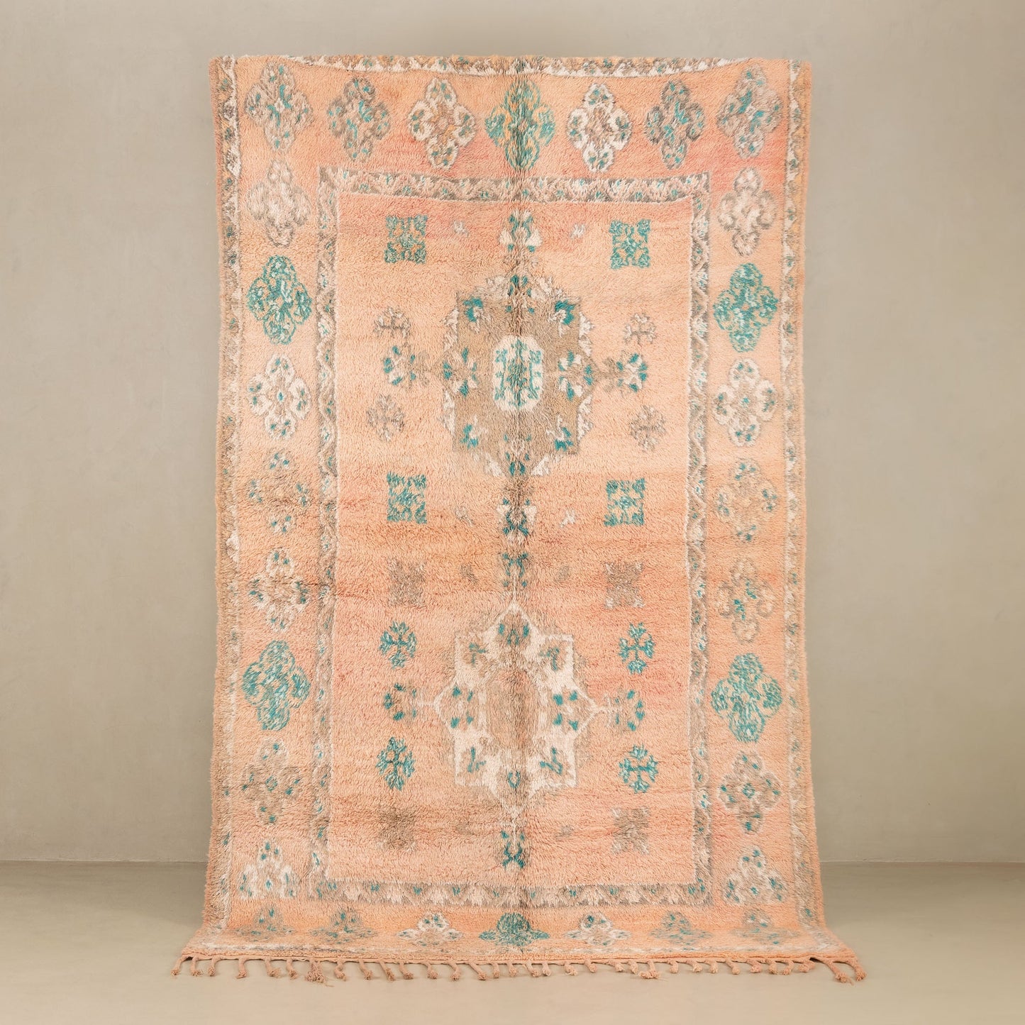 Wissal - vintage boujad rug - Wavlynn