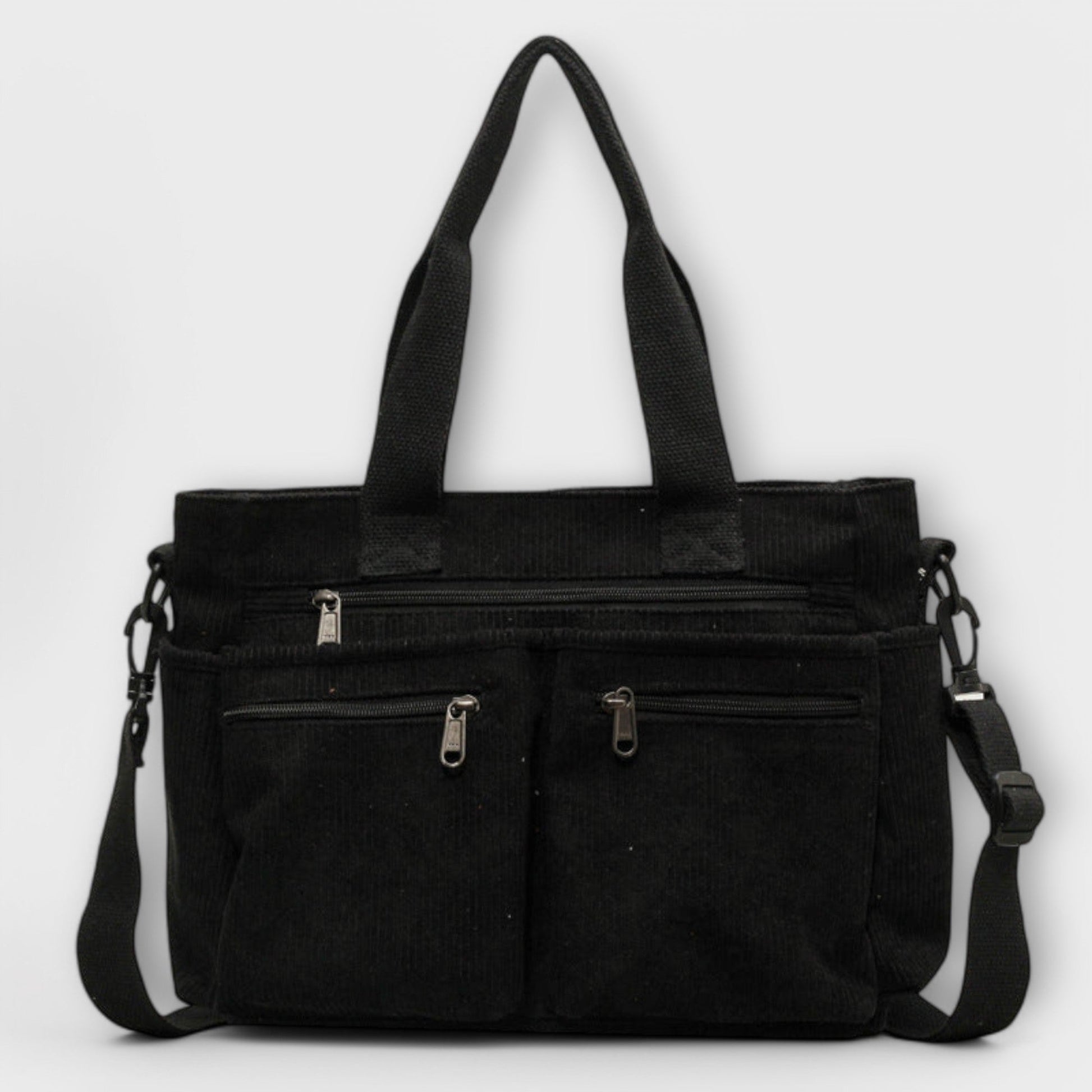 Alvhild™ versatile tote bag with multiple pockets, sleek modern design for work and travel