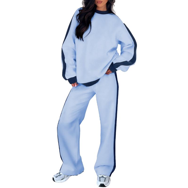 Heather gray relaxed-fit sweatshirt lounge set with soft breathable fabric for effortless everyday style